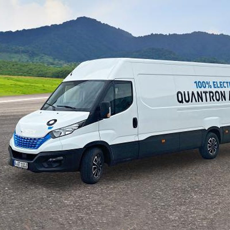 Der Q-Light BEV von QUANTRON ist Preisträger des Europäischen Transportpreis für Nachhaltigkeit 2022. Foto: Quantron